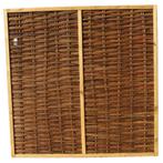 Wilgenschutting 180 x 180 cm - Premium+ - 180x180 cm, Tuin en Terras, Ophalen of Verzenden, Nieuw