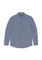 Nieuw! | Butcher of Blue Overhemd M2324032 | Maat S | Grijs, Kleding | Heren, Overhemden, Nieuw, Grijs, Butcher of Blue, Verzenden