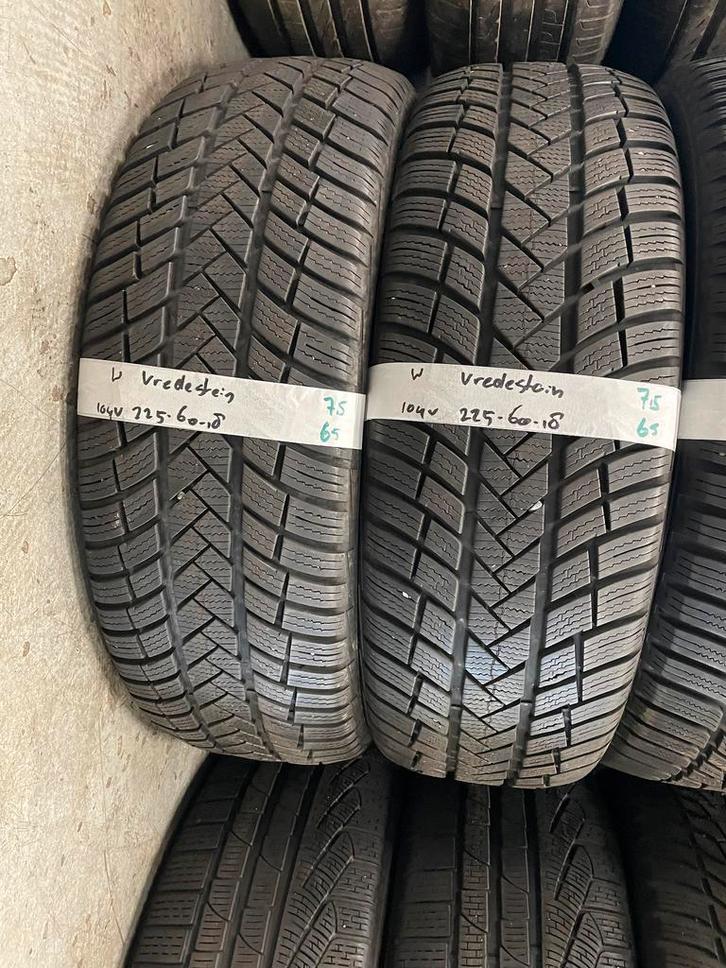 225-60-18 Vredestein Winterbanden 7.5mm Montage 225 60 18, Auto-onderdelen, Banden en Velgen, 18 inch, Winterbanden, 225 mm, Personenwagen