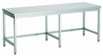 Werktafel RVS Open Onderstel 80cm 4 Poots | 7 Formaten, Zakelijke goederen, Horeca | Meubilair en Inrichting, Verzenden, Nieuw in verpakking