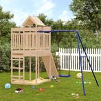 vidaXL Speelhuis massief grenenhout, Kinderen en Baby's, Speelgoed | Buiten | Speeltoestellen, Verzenden, Nieuw