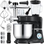 KESSER® 3-in-1 keukenmachine - Kneedmachine - 5,5L - Zwart (, Verzenden, Nieuw