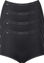 Sloggi Basic Maxi 4pack Dames maat 42 zwart, Kleding | Dames, Ondergoed en Lingerie, Verzenden