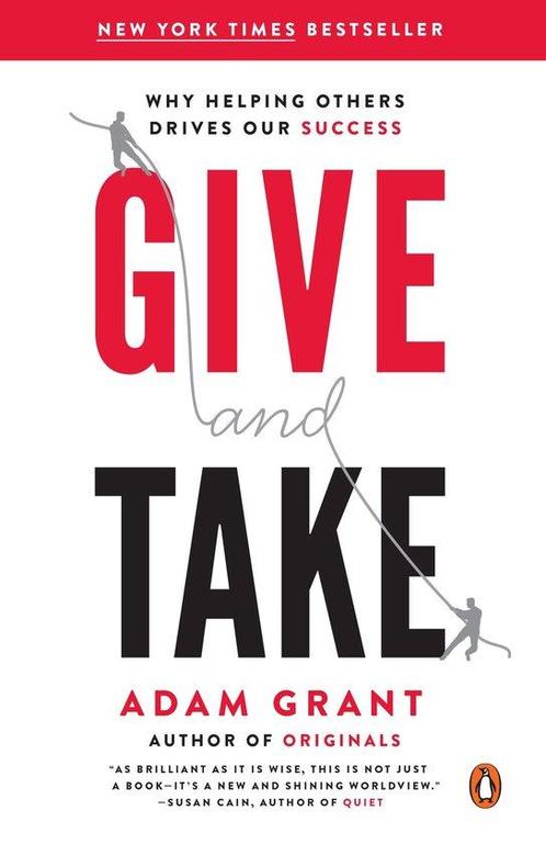 9780143124986 Give and Take | Tweedehands, Boeken, Studieboeken en Cursussen, Zo goed als nieuw, Verzenden