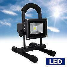 LED Bouwlamp - 10 Watt  - Oplaadbaar - Werktijd, Doe-het-zelf en Verbouw, Bouwverlichting, Lamp met armatuur, Nieuw, Minder dan 50 watt