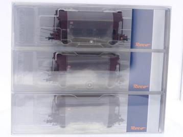 Schaal H0 Roco 67575 3-delige set zwenkbare dakwagen type... beschikbaar voor biedingen