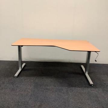 Tweedehands slinger hoekbureau rechts (bxd) 150x100 cm, beschikbaar voor biedingen