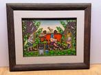 Eugeniusz Broek (1947-2021) - Naive Farm Scene
