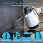 2dekans | Ølven Handstoomreiniger - 5 in 1 - Stoomreiniger -, Ophalen of Verzenden