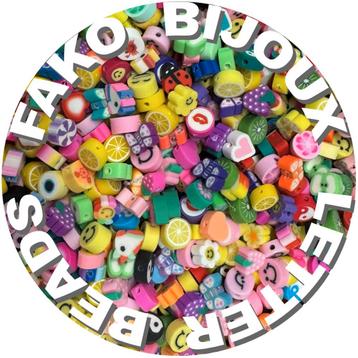 Fako Bijoux® - Klei Kralen Super Mix - Figuurkralen - beschikbaar voor biedingen