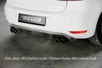 Rieger diffuser | VW Golf 6 VI 2008-2012 | ABS | dubbel sier, Verzenden, Nieuw, Volkswagen