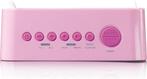 Wekkerradio - Digitale wekker - Alarmklok - Roze - Lenco - C, Huis en Inrichting, Woonaccessoires | Klokken, Verzenden, Zo goed als nieuw