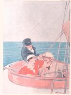 Feest op de boot (lijst optie, lithos), Verzenden