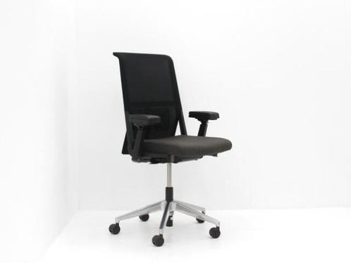Bureaustoel Comforto D5965 - stof bruin - voet chroom -, Huis en Inrichting, Bureaus, Ophalen of Verzenden