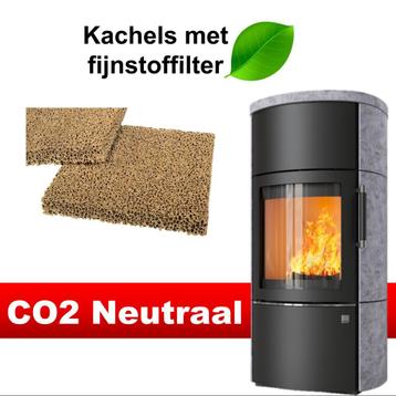 Houtkachel | met katalysator | ECOplus 89% rendem | beschikbaar voor biedingen
