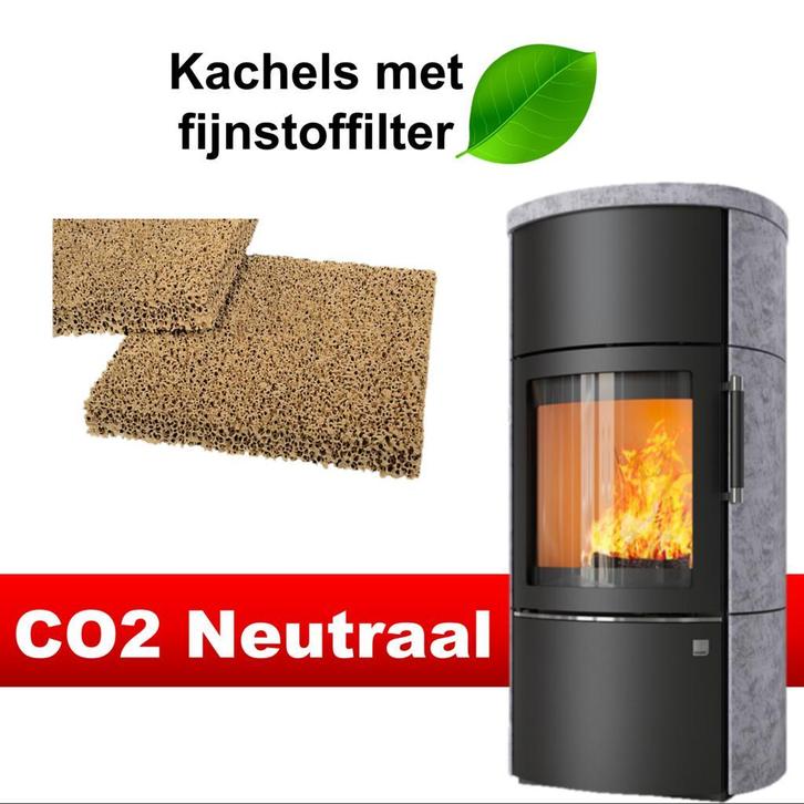 Houtkachel | met katalysator | ECOplus 89% rendem |, Huis en Inrichting, Kachels, Houtkachel, Hout, Nieuw, Vrijstaand