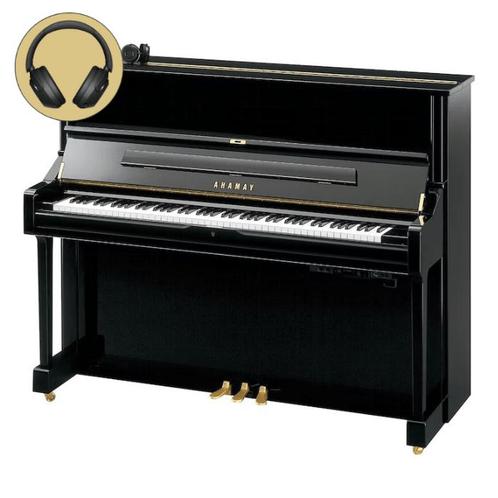 Yamaha U1 SH2 PE messing silent piano (zwart hoogglans), Muziek en Instrumenten, Piano's