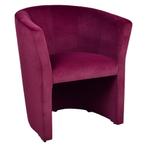 Stoel | PRAG | Fluweel/Hout | Purple | Indoor |, Verzenden, Nieuw in verpakking