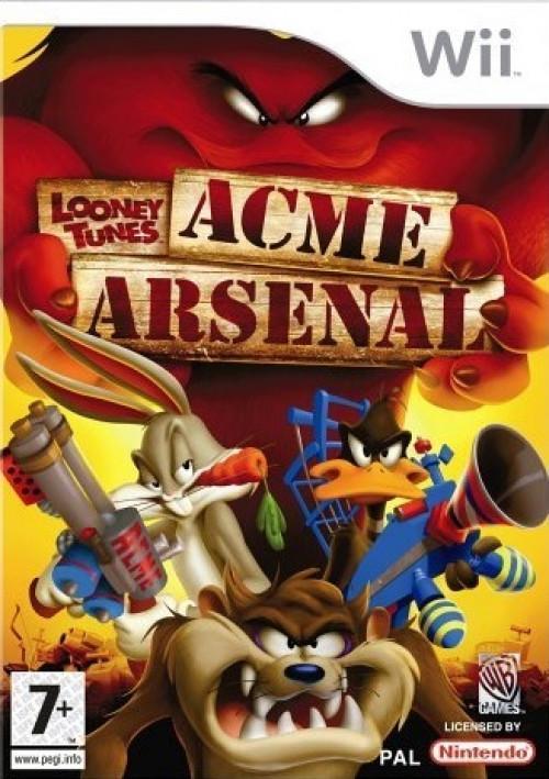 Looney Tunes Acme Arsenal (Nintendo Wii), Spelcomputers en Games, Games | Nintendo Wii, Gebruikt, Vanaf 3 jaar, Verzenden