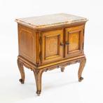 Kabinet - Walnoot, Buxushout - Italiaanse kast in Piemontese