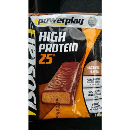 20x Isostar High Protein 25 Hazelnoot 3-Pack 105 gr, Diversen, Levensmiddelen, Verzenden