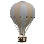 Decoratieve luchtballon maat L beige/lichtblauw – Handgem., Kinderen en Baby's, Kinderkamer | Inrichting en Decoratie, Ophalen of Verzenden