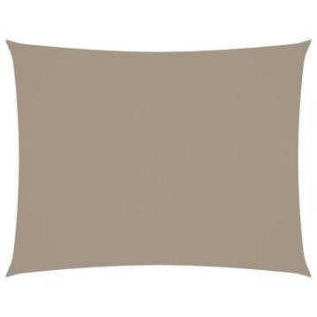 Groot Zonnescherm 2,5x4m Taupe - Retourdeal voor de Zomer! beschikbaar voor biedingen