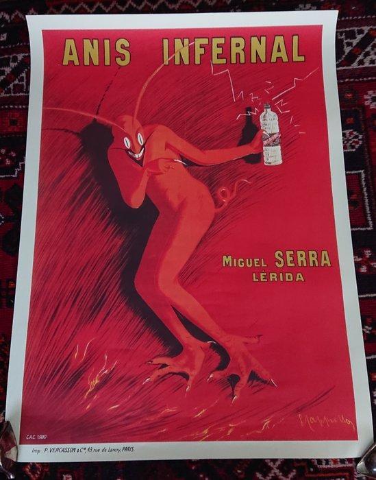 Leonetto Cappiello - Leonetto Cappiello anís Infernal, after, Antiek en Kunst, Kunst | Tekeningen en Foto's