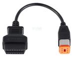 OBDSTAR Volvo Penta 6 Pins OBD - 16 Pins OBD2 Verloopkabel, Verzenden, Nieuw