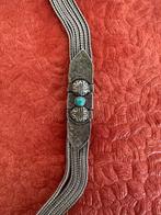 Vintage ketting - Zilver, turkoois - Turkije