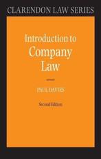 Introduction To Company Law 9780199207763 Paul Davies, Verzenden, Zo goed als nieuw, Paul Davies