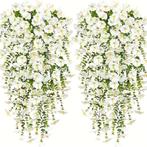 MEGADEAL Kunst hangende bloemen wit - 1+1 gratis, Verzenden, Nieuw