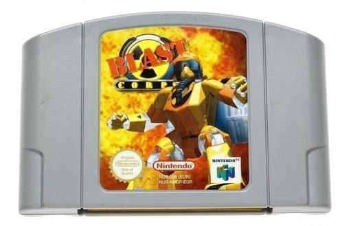 Blast Corps (German) [Nintendo 64], Spelcomputers en Games, Games | Nintendo 64, Zo goed als nieuw, Ophalen of Verzenden