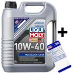 Liqui Moly 10W40 Motorolie MoS2 (5L) 2184 Leichtlauf A3/B..., Nieuw, Ophalen of Verzenden