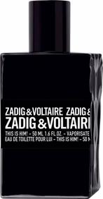 ZADIG & VOLTAIRE THIS IS HIM! EDT FLES 50 ML, Sieraden, Tassen en Uiterlijk, Uiterlijk | Parfum, Nieuw, Verzenden