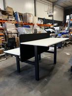 Refurbished Ahrend Zit Sta Duo Bureau - Nieuwe Bladen, Huis en Inrichting, Bureaus, Verzenden, In hoogte verstelbaar, Zo goed als nieuw