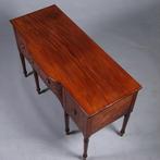 Regency sideboard in bloemmahonie met ebbenhout en brons ca, Antiek en Kunst, Ophalen of Verzenden