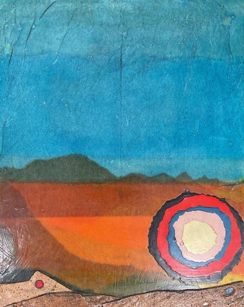 Roberto Crippa (1921-1972) - Tramonto, Antiek en Kunst, Kunst | Schilderijen | Modern