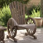 vidaXL Tuinstoelen 4 st Adirondack massief vurenhout, Tuin en Terras, Tuinsets en Loungesets, Verzenden, Nieuw, Hout, Tuinset
