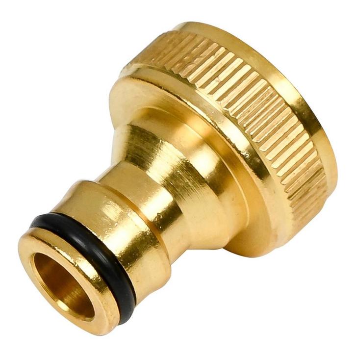 Benson Kraanstuk - Messing - Lekvrij - Roestvrij - 18 mm, Tuin en Terras, Tuinslangen, Nieuw, Ophalen of Verzenden