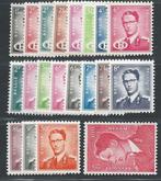 België 1954/1972 - Koning Boudewijn type Marchand : gewone, Gestempeld