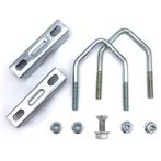 extra Klemmenset voor M-Beugels + extra bout en moer, Doe-het-zelf en Verbouw, IJzerwaren en Bevestigingsmiddelen, Ophalen of Verzenden