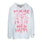 Frogbox • witte Snoopy hoodie • S, Kleding | Dames, Truien en Vesten, Verzenden, Wit, Nieuw, Maat 36 (S)