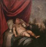 Escuela italiana (XVII-XVIII) - Cristo Durmiente
