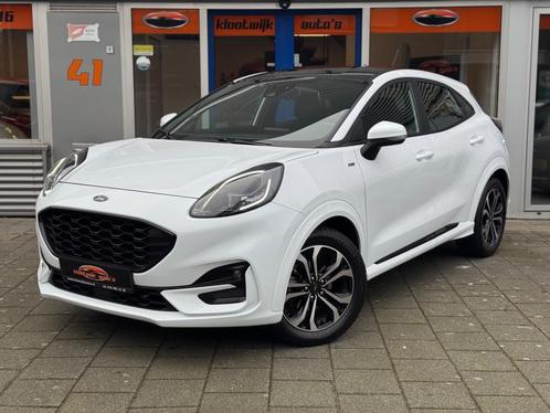 Zakelijke Lease |  Ford Puma 1.0 EcoBoost Hybrid ST-Line X V, Auto's, Ford, Dealer onderhouden, Lease, Zwart, Handgeschakeld, SUV of Terreinwagen