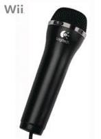MarioWii.nl: Logitech Microfoon Zwart - iDEAL!, Ophalen of Verzenden, Zo goed als nieuw