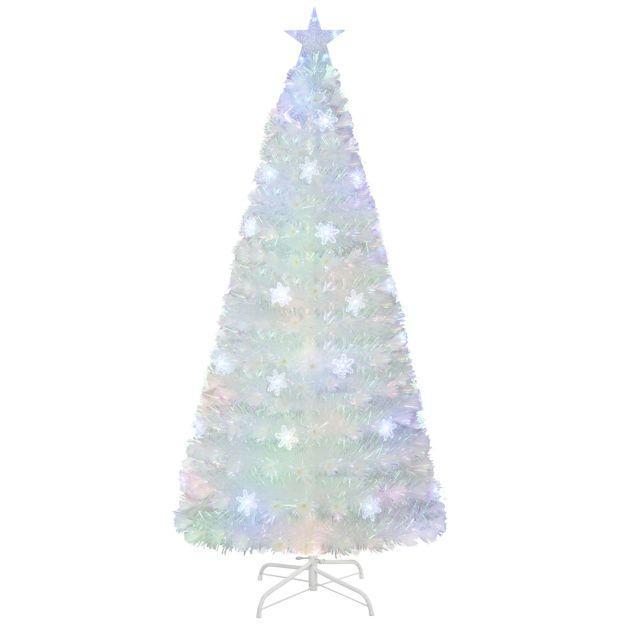 Kerstboom met verlichting - Kunstkerstboom - 180 cm - Met st, Diversen, Kerst, Zo goed als nieuw, Verzenden