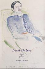 David Hockney - Affiche originale dexposition - Paris -
