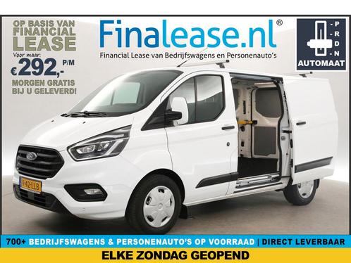 Ford Transit Custom 300 2.0 TDCI L1H1 AUT Airco PDC €292pm, Auto's, Bestelauto's, Lease, Automaat, Diesel, Ford, Wit, Verzenden