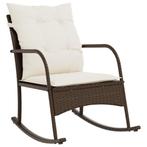 Schommelstoel Bruin - OP=OP! Comfortabel & Voordelig, Huis en Inrichting, Stoelen, Ophalen of Verzenden, Nieuw, Bruin